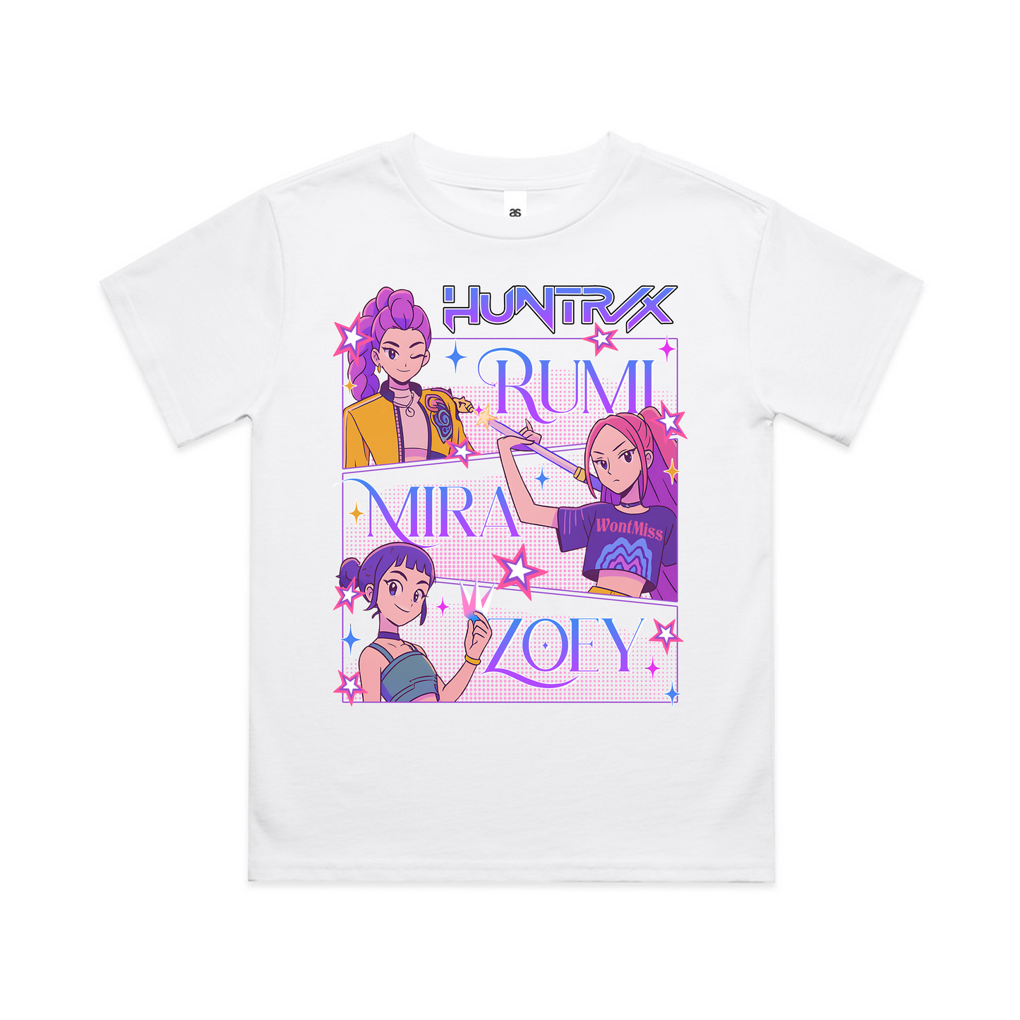 Kpop Demon Hunters Kids Tshirt