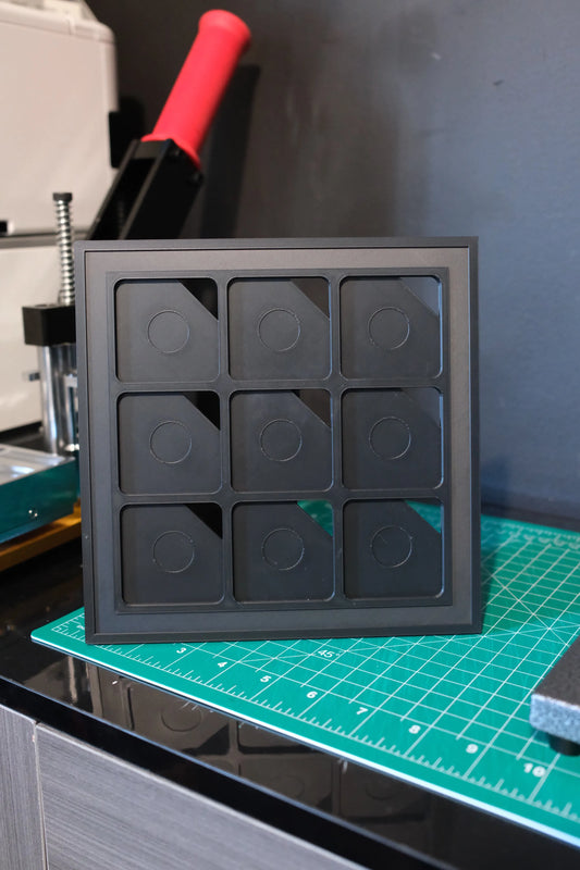 Rounded 2x2 - 9 Photo Frame