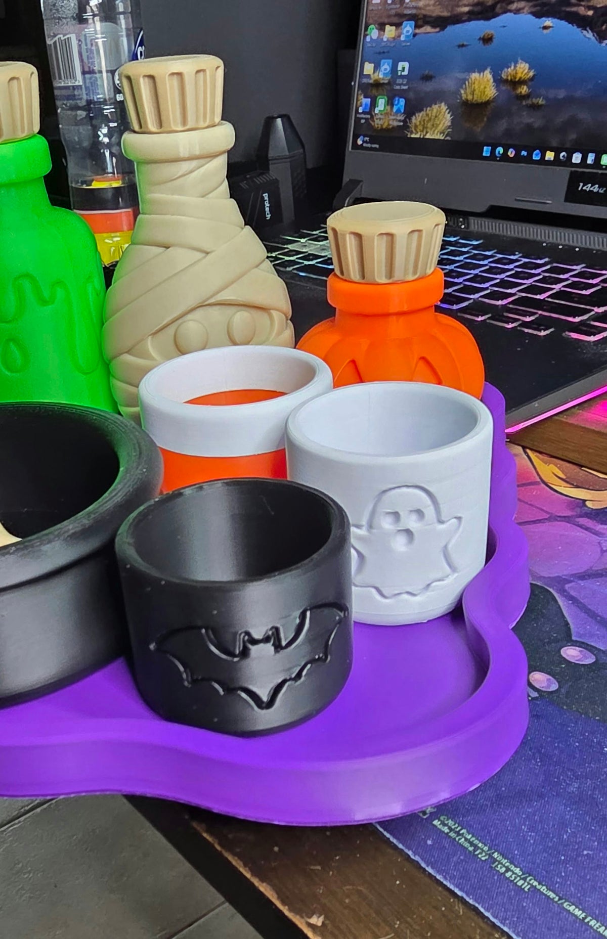 3D Printed Halloween Play Set