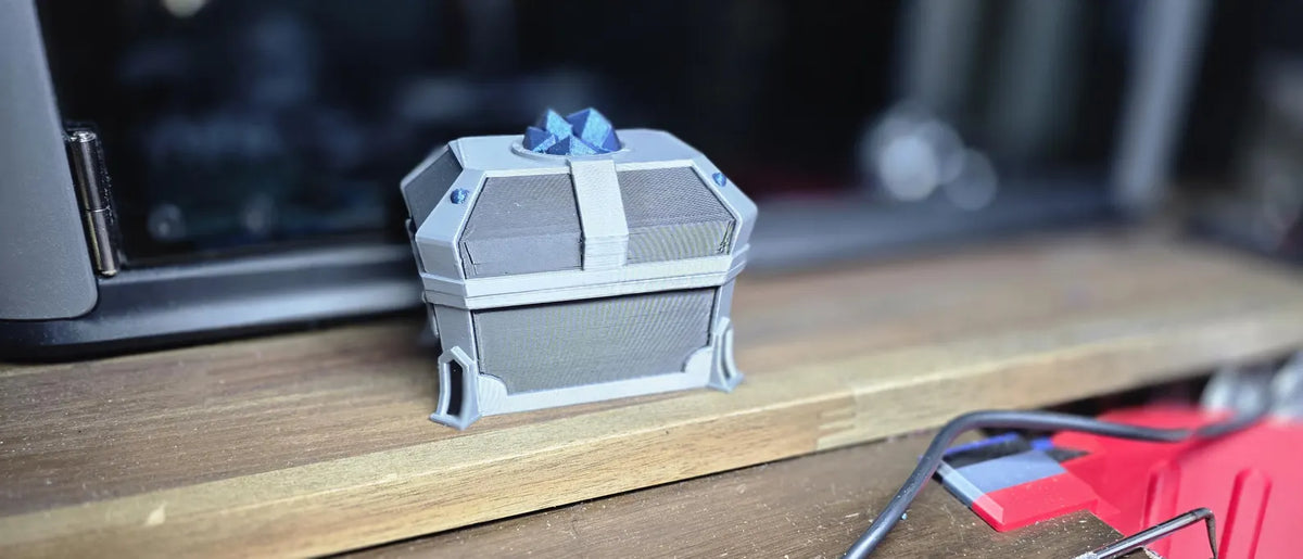 Fortnite sprite chest 3d printed