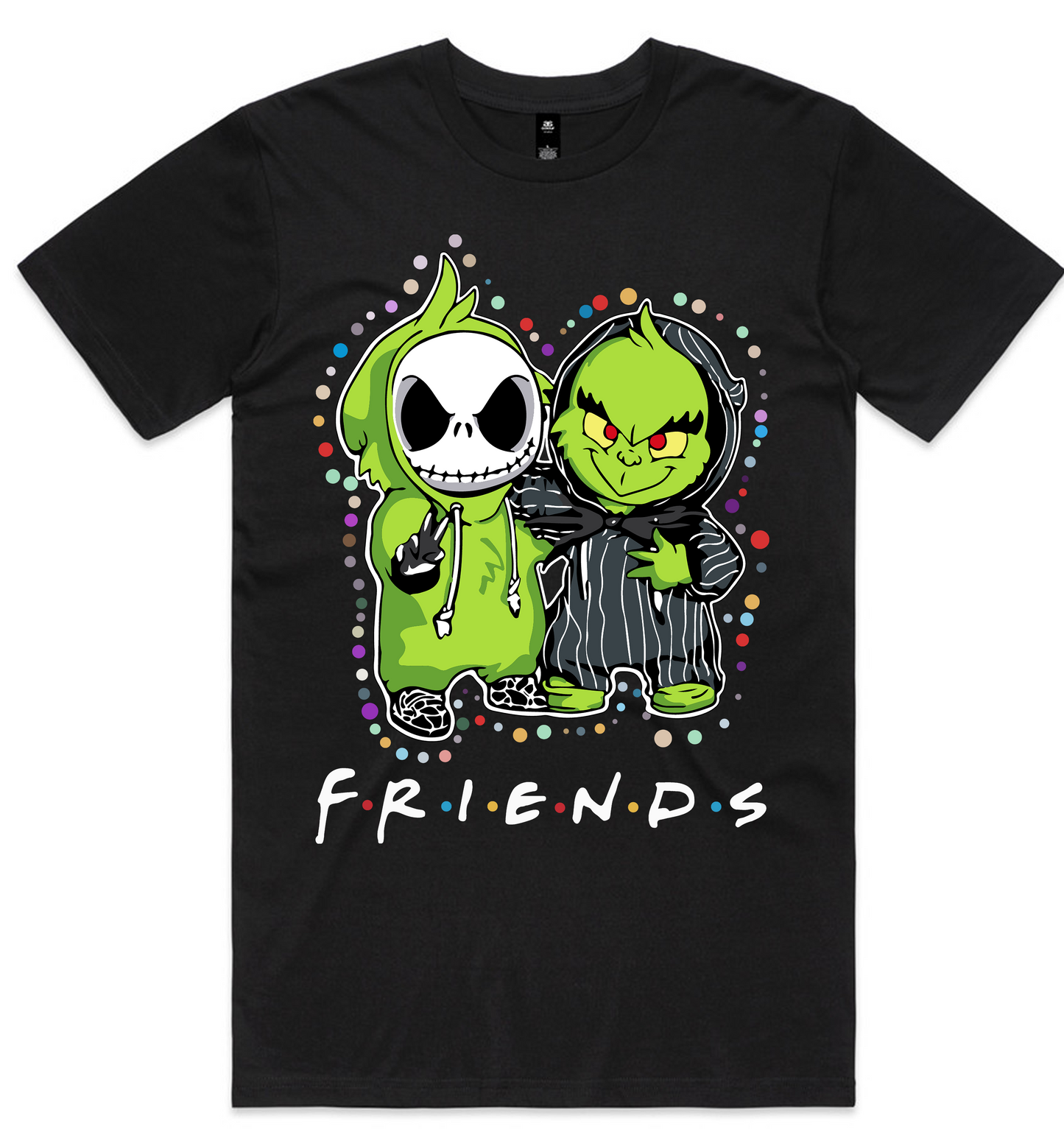 Grinch Christmas Design on AS Colour shirts Select Your Design