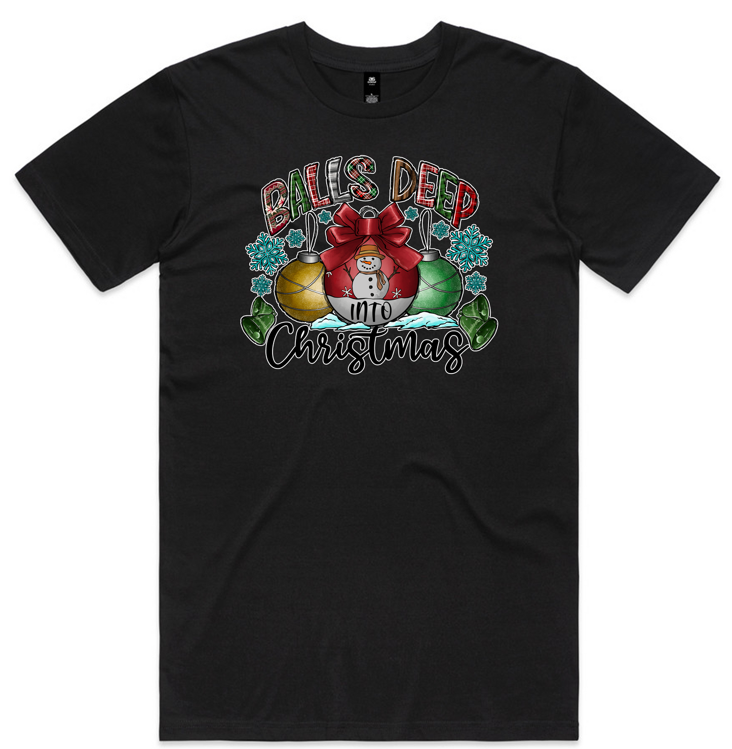 Christmas Designs on AS Colour shirts Select Your Design