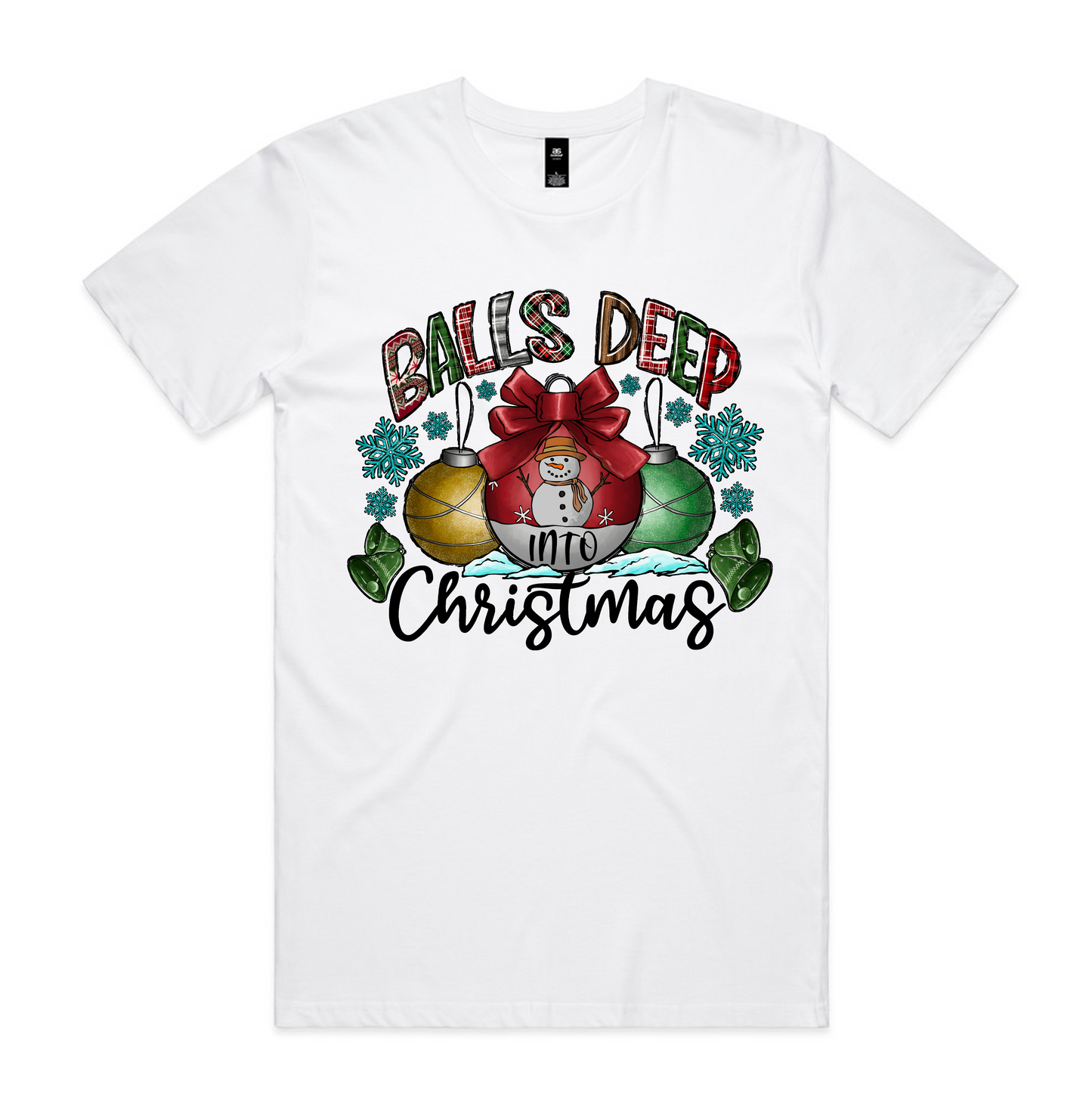 Christmas Designs on AS Colour shirts Select Your Design