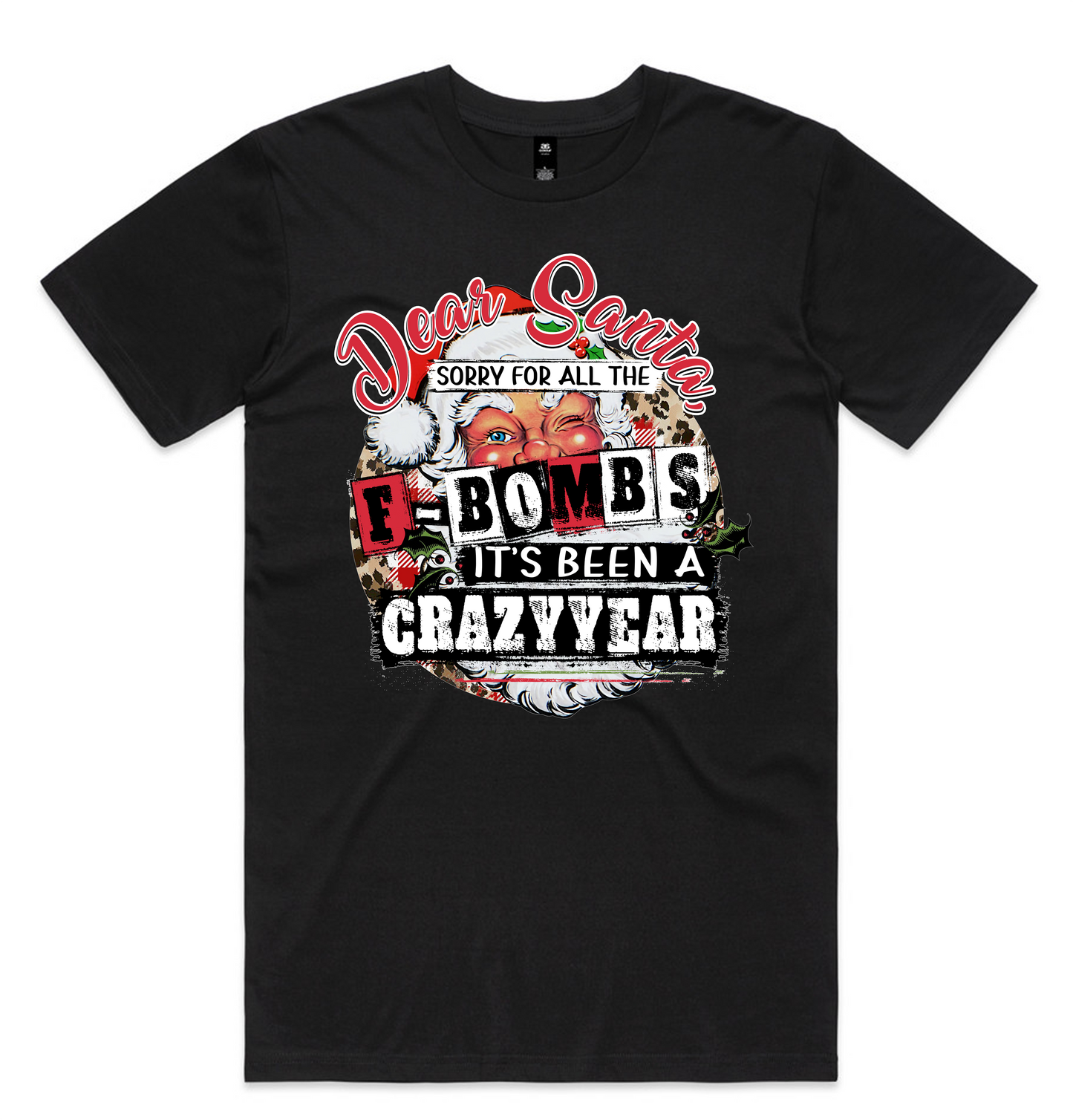 Christmas Designs on AS Colour shirts Select Your Design