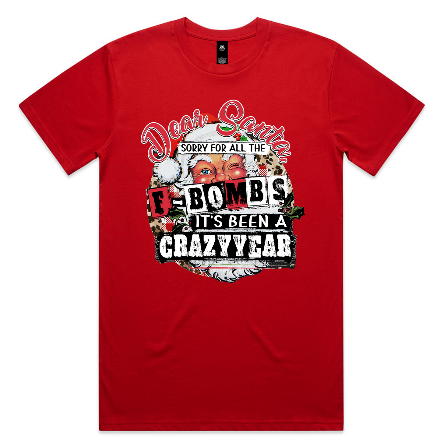 Christmas Designs on AS Colour shirts Select Your Design