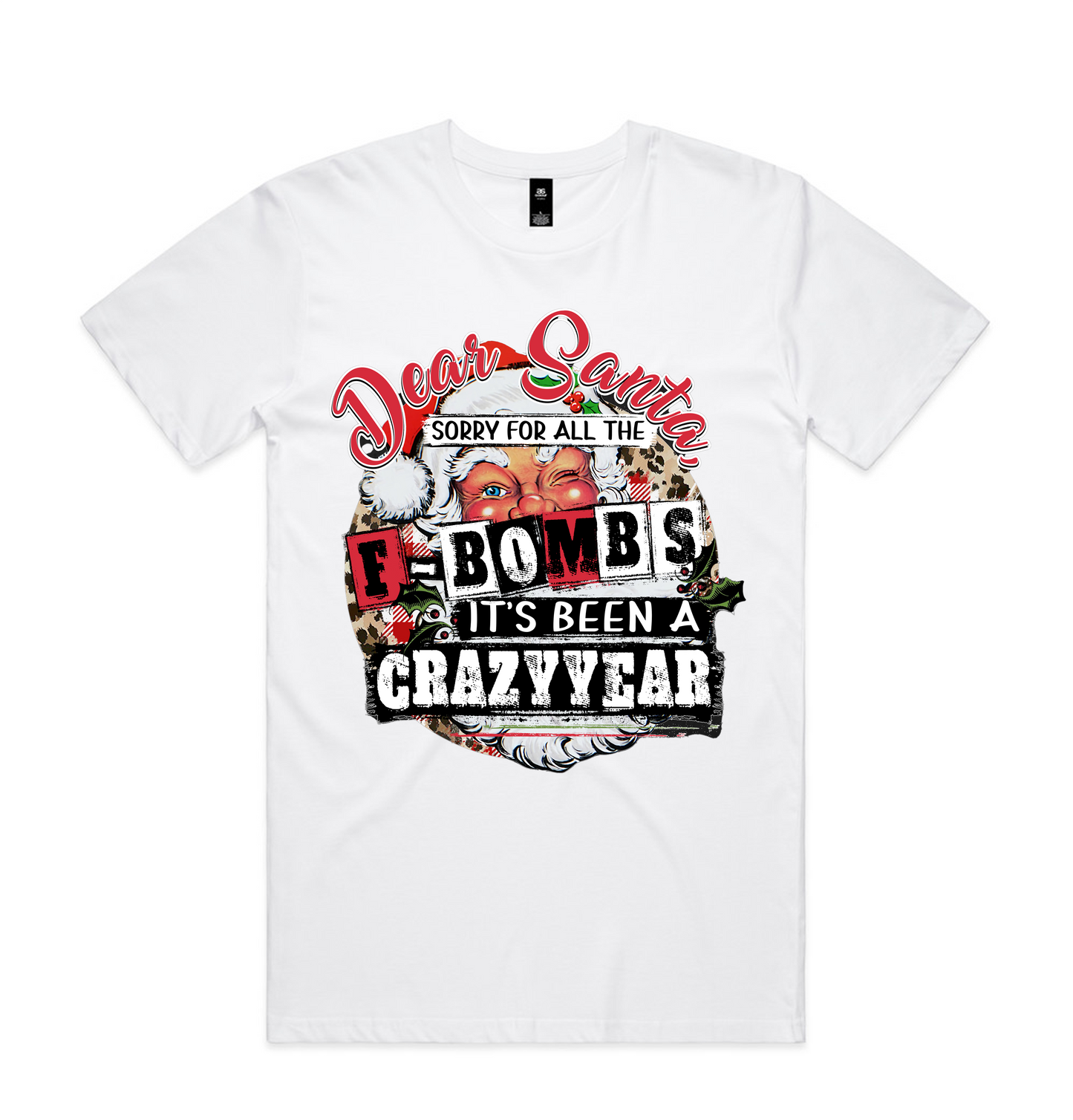 Christmas Designs on AS Colour shirts Select Your Design