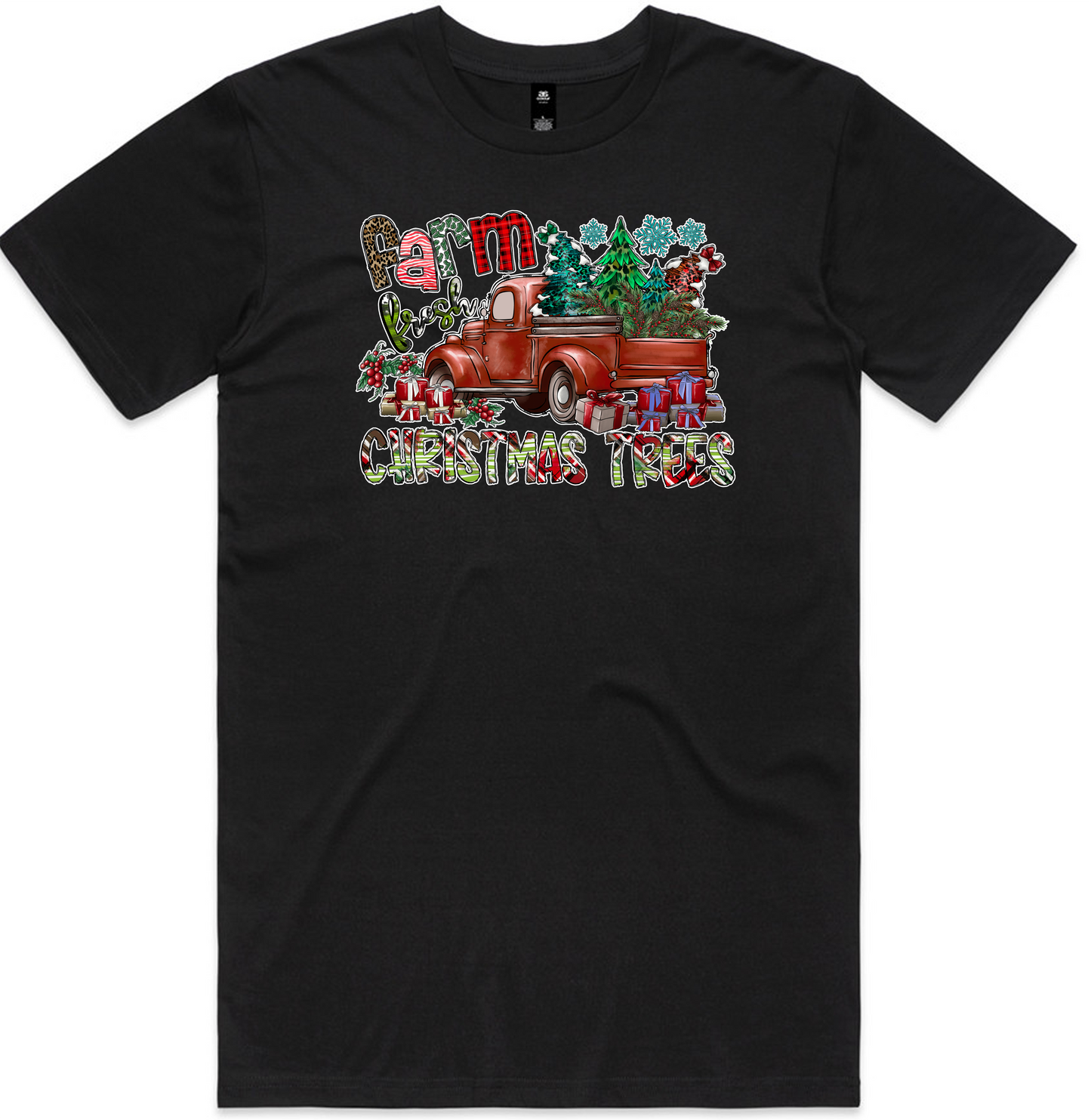 Christmas Designs on AS Colour shirts Select Your Design