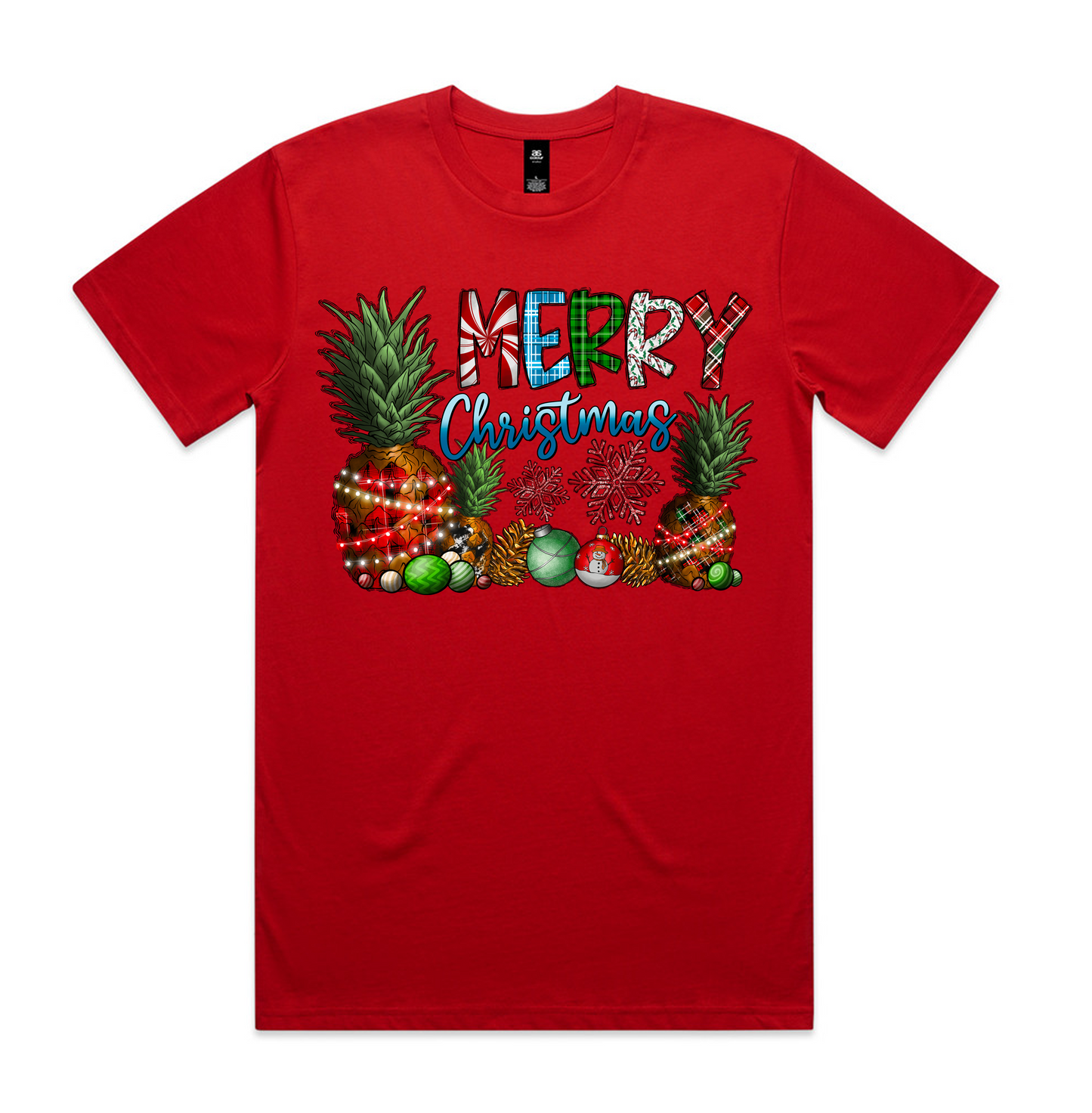 Christmas Designs on AS Colour shirts Select Your Design