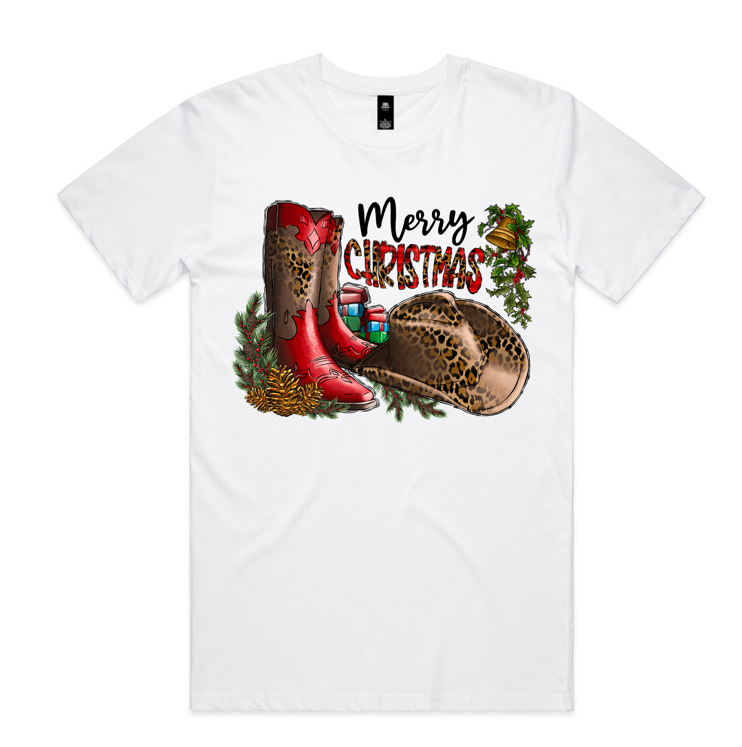 Christmas Designs on AS Colour shirts Select Your Design