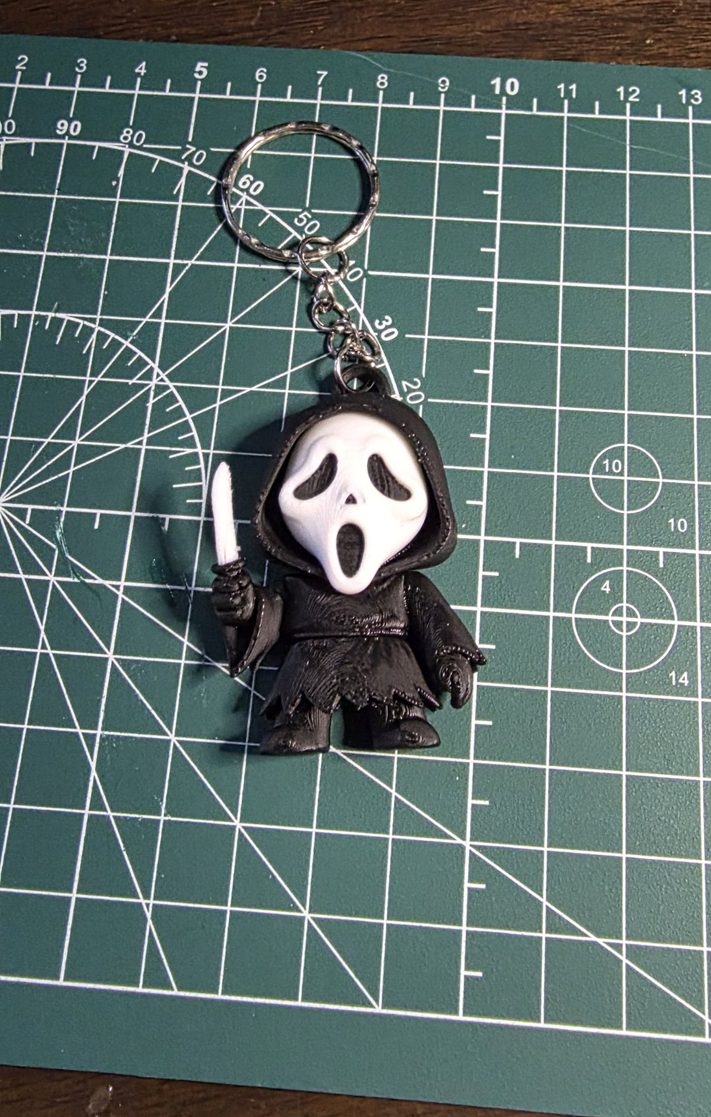 Scream Ghost Face Articulating Key Chain