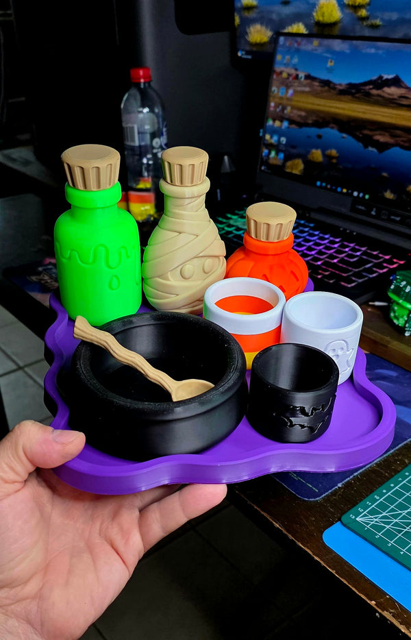 3D Printed Halloween Play Set