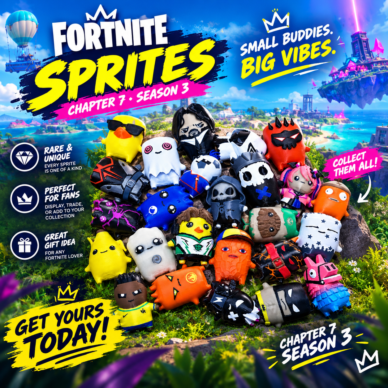 Fortnite Sprites Chapter 7 Season 3