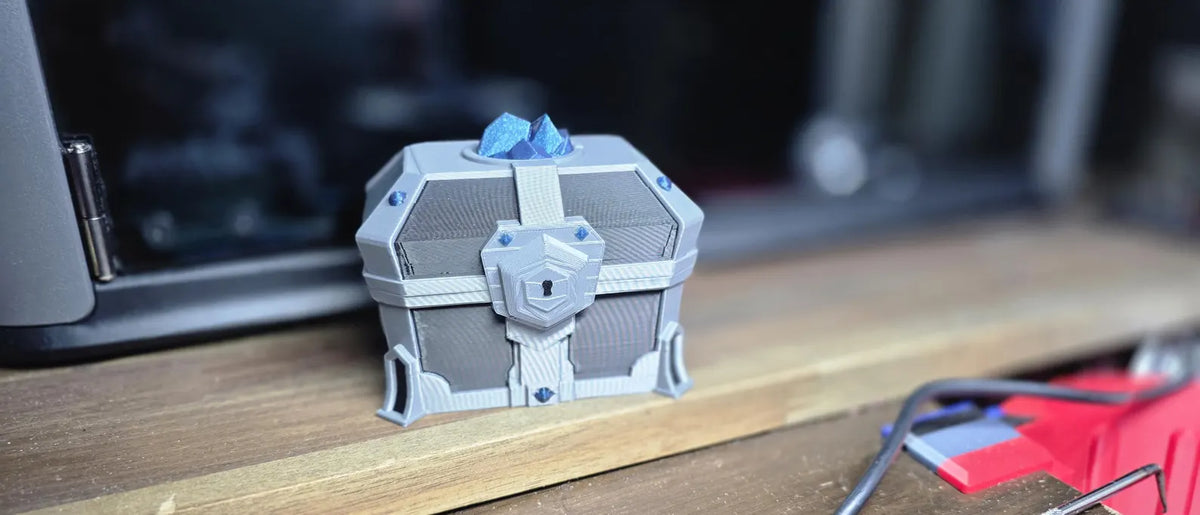 Fortnite sprite chest 3d printed