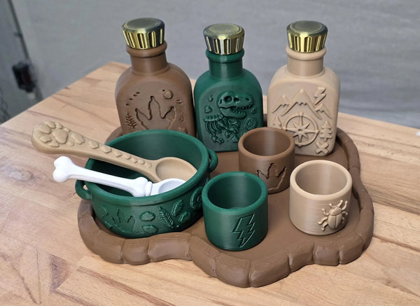 3D Printed Dinosaur Discovery Play Set